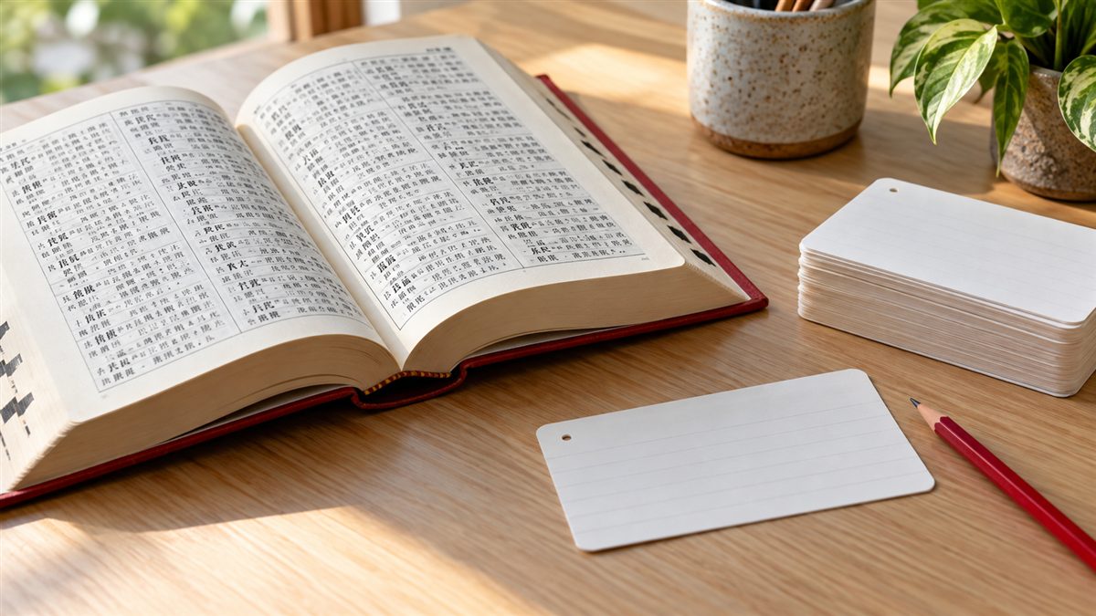 人物性格詞語表：責任感、待人態度、處事方式及易混詞：學習主題示意配圖