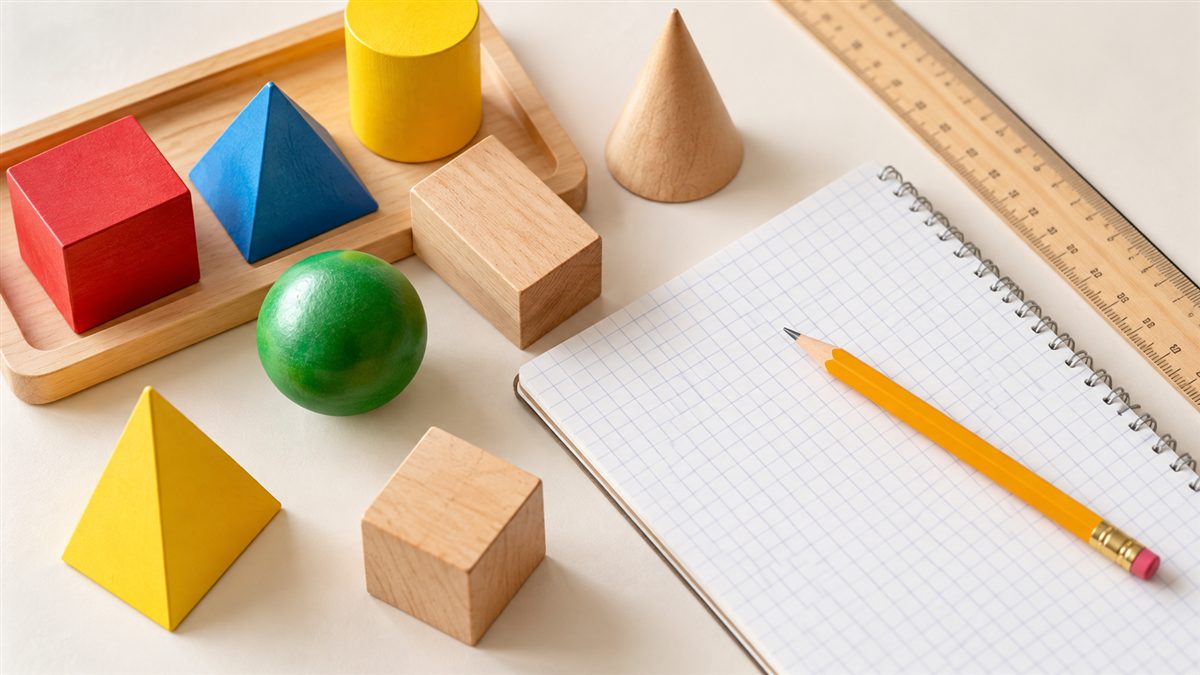 小學數學公式表：周界、面積、體積及百分率：學習主題示意配圖